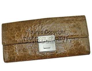 Irresistible Marni 08FW Brown Distressed Leather Wallet  