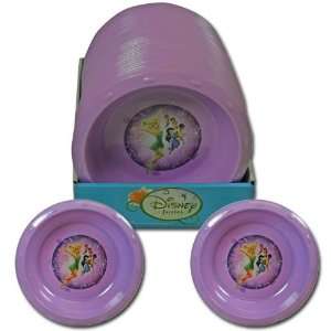    Disney Fairies Tinkerbell Purple 6.5 Rimmed Bowl Toys & Games