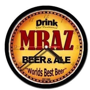  MRAZ beer and ale cerveza wall clock 