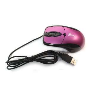  C100 Purple USB Wired Mouse for Desktop Electronics