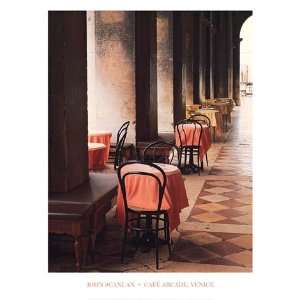  Cafe Arcade, Venice Poster by Scanlan (24.00 x 32.00 