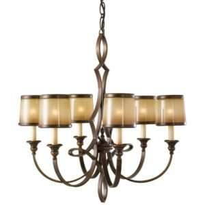  Justine Chandelier by Murray Feiss  R237408 Finish Astral 