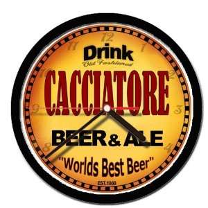  CACCIATORE beer and ale cerveza wall clock Everything 