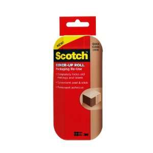  Scotch Packaging Re Use Cover Up Roll , 6 Inch x 30 Feet 