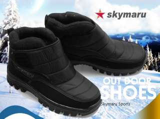 Mens winter warm waterproof working snow boots  