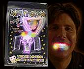 12   led mouth lights   cool rave glow hot novelty toy  