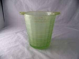   CO. FRIGIDAIRE ICERVER FROSTED GREEN TWO HANDLE ICE BUCKET  