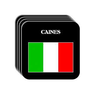  Italy   CAINES Set of 4 Mini Mousepad Coasters 
