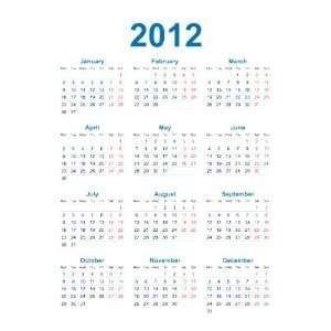 com 2012 Wallet Calendar   Fully Customizable Business Card Template 