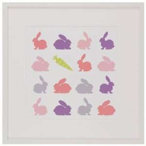  Rabbits Animal Sudoku Series Framed Art