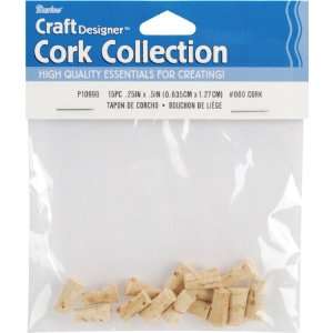  Cork Collection .25X.5 15/Pkg   657370 Patio, Lawn 