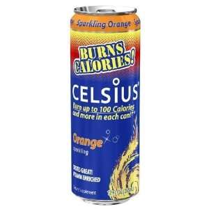  Celsius Calorie Burner Orange Sparkling 15/12oz Cans 