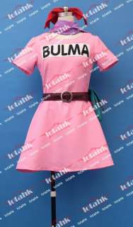Bulma Ver 1 Cosplay Costume Custom Made  