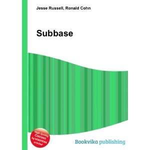  Subbase Ronald Cohn Jesse Russell Books