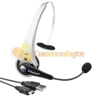   Bluetooth Headset Microphone for Sony Playstation 3 PS3 Slim Live Chat