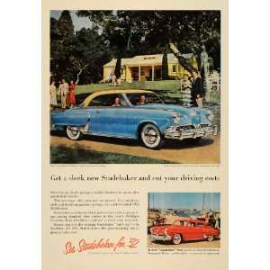 1952 Ad Studebaker State Commander V8 Starliner Cars   Original Print 