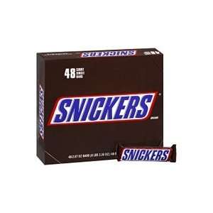 Snickers Candy Bars, 1.76 oz, 48 Count (Pack of 1)  