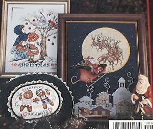 Stoney Creek Christmas X Stitch Patterns (10) Santa++  