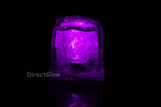 Set of 12 Litecubes PINK Light up LED Ice Cubes 022099175117  
