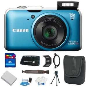 Canon PowerShot SX230HS 12 MP Digital Camera with HS SYSTEM and DIGIC 