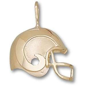  Colorado State University 3 D Logo Helmet Pendant (Gold 
