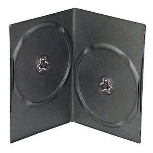  200pack STANDARD Black Double DVD Cases 14MM Electronics