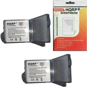  HQRP Two Batteries for Canon PowerShot SD1000, SD1100 