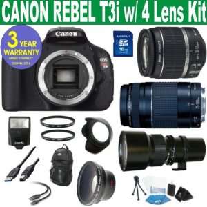  BRAND NEW CANON REBEL T3I w/ CANON 18 55 IS LENS + CANON 