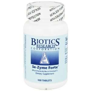  Biotics Research   Se Zyme Forte   100 Tablets Health 