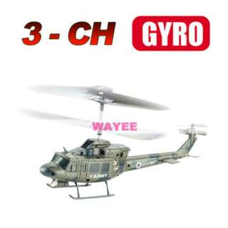 Udirc GYRO 3Ch Mini RC Infrared Army Green Helicopter  