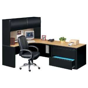  Mayline Right Corner Workstation with Hutch Office 