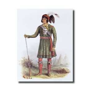  Osceola Or rising Sun A Seminole Leader 1838 Illustration 