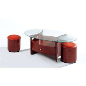  3011B L Coctail Table with Storages