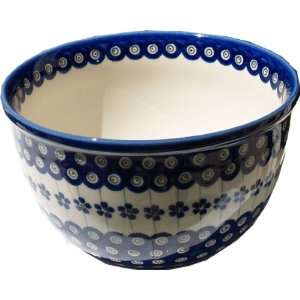  Polish Pottery Mixing Bowl 985 166a