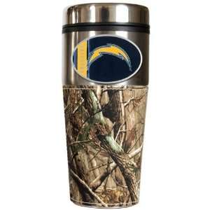 San Diego Chargers Open Field Travel Tumbler with Camo Wrap  
