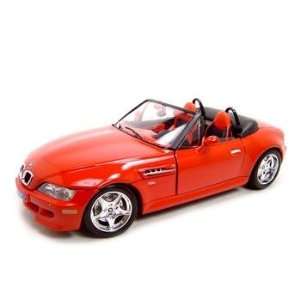  Bmw Z3 M Roadster Red 118 Diecast Model Toys & Games