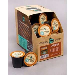  Caribou Coffee CARIBOU BLEND    4 Boxes of 24 K Cups for 