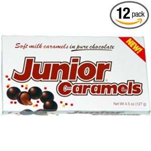 Tootsie Junior Caramels, 3.6 Ounces (Pack Of 12)  Grocery 