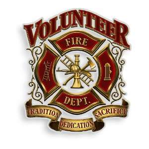    Volunteer Firefighter   Reflective 3M Car Decals