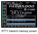 Eight channel RTTY TX memory