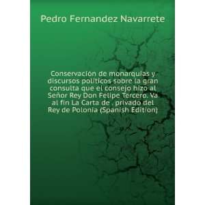   La Carta de . privado del Rey de Polonia (Spanish Edition) Pedro