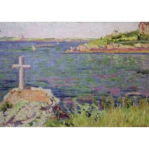     24 x 16 inches   Saint Briac, the Sailors Cross