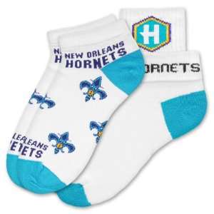    NBA New Orleans Hornets Womens Socks, 2 Pack