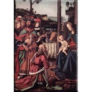   21x30 Streched Canvas Art by Perugino, Pietro