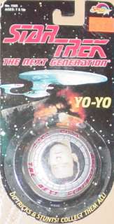 STAR TREK 1993 TNG Next Generation YO YO #1585 DATA New  