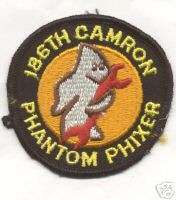 186th CAMRON PHANTOM PHIXER patch  