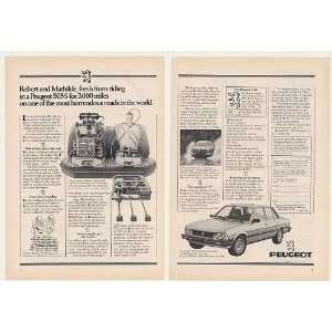  1982 Peugeot 505 S Robert & Mathilde Test Robots 2 Page 