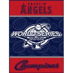Los Angeles Angels of Anaheim 2002 World Series Championship 60x80 