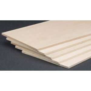  4128 Basswood Sheets 3/16X6X24 (5) Toys & Games