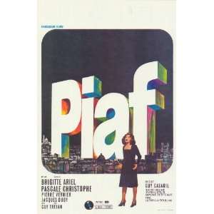  Piaf The Early Years (1974) 27 x 40 Movie Poster Belgian 